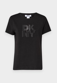 HOTFIX GRID LOGO TEE - T-Shirt basic - black