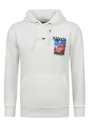 OVERSIZED CAPUCHON - ALGERIA PRINT - DIK - FF-5813 - Hoodie - wit