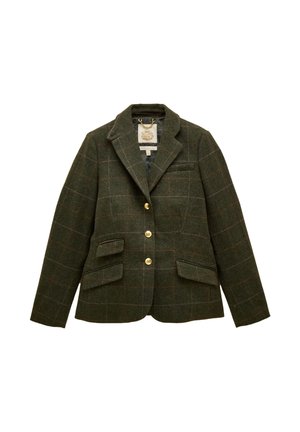 Joules REGULAR FIT - CANTERLY HERRINGBONE  TWEED HACKING  - Blazer - green
