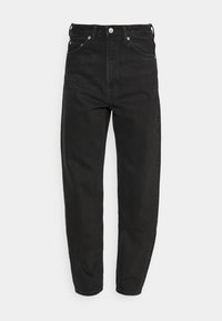 LASH EXTRA HIGH MOM - Calças de ganga de corte relaxado - washed black