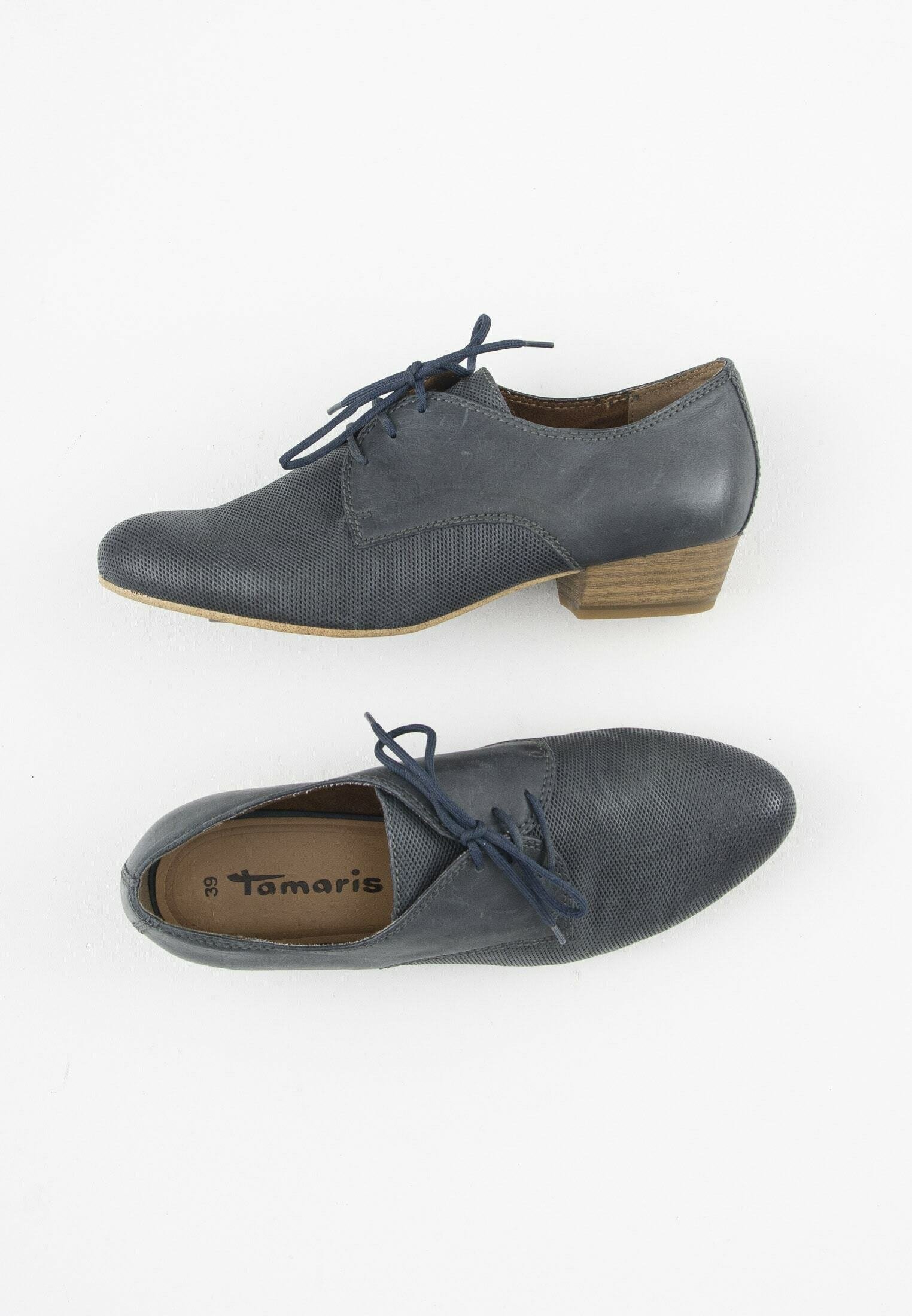Tamaris Veterschoenen - grey/Grijs - Zalando.nl