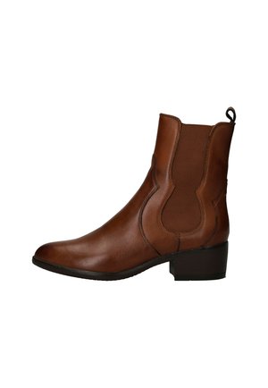 DILETTA - Cowboy-/Bikerlaarsjes - cognac