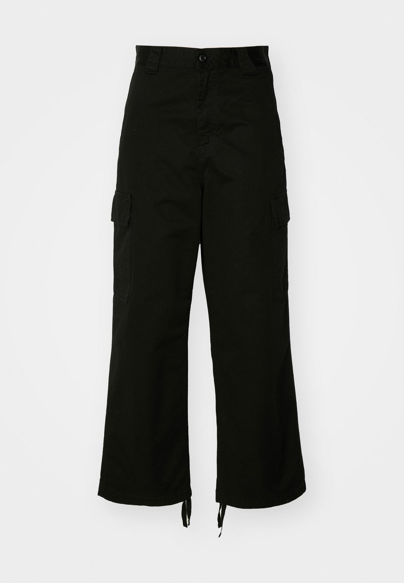 Carhartt WIP Cargobroek zwart denim/blackdenim Carhartt WIP Cargobroek zwart denim/blackdenim