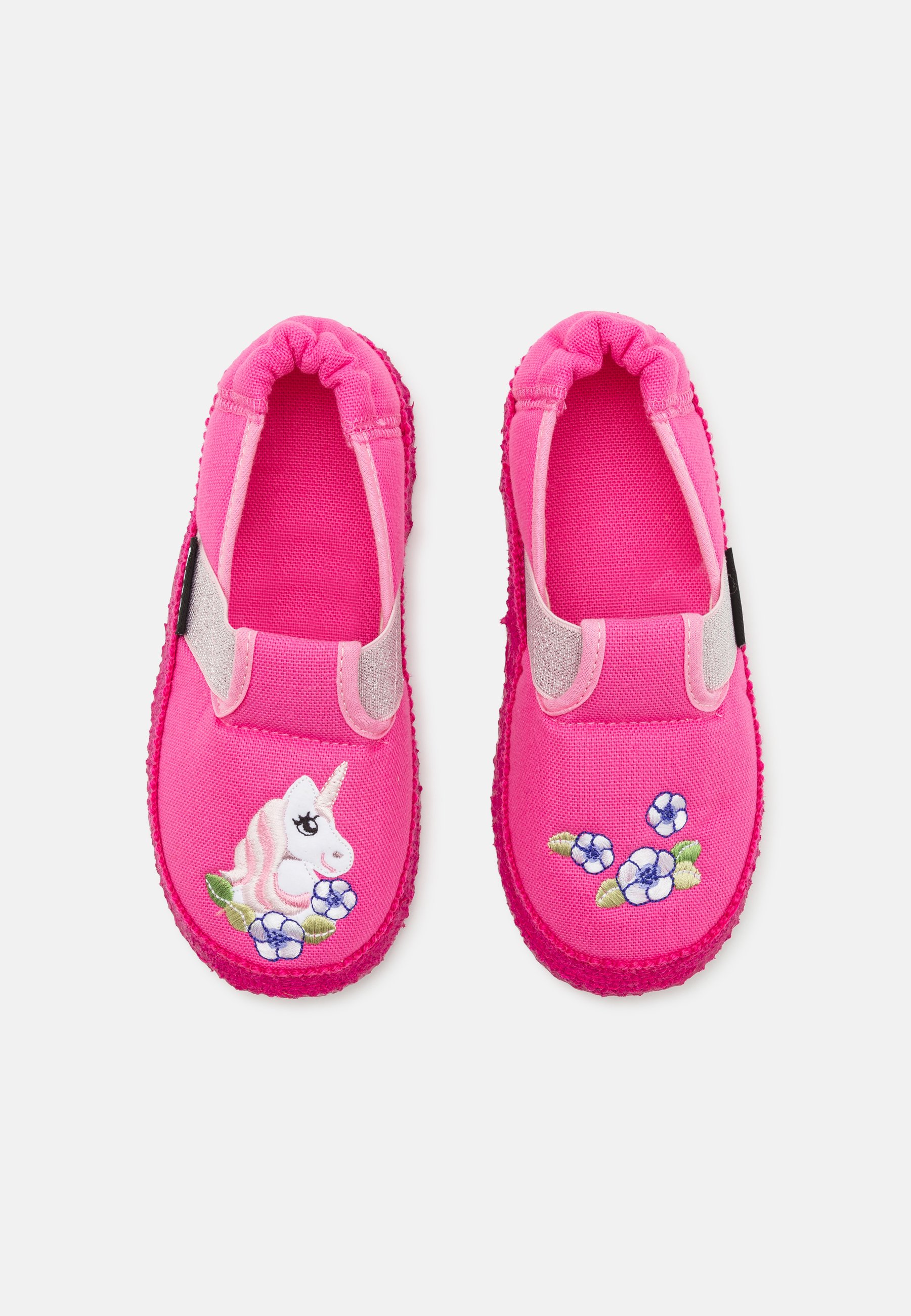 Minkissy 2 Stück Einhorn Duschschwämme – PE/PVC Mesh-Ball Für Kinder & Erwachsene, Rosa, 14 Cm