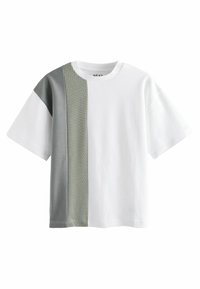 Next - SHORT SLEEVE  REGULAR FIT - T-shirt med print - cream grey Miniatyrbild 1