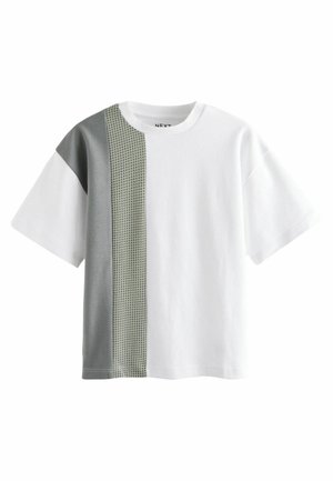 Next SHORT SLEEVE  REGULAR FIT - Trükipildiga T-särk - cream grey