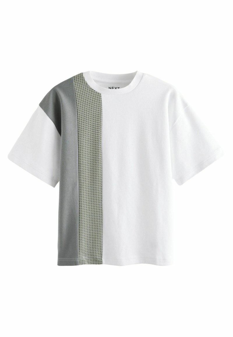 Next SHORT SLEEVE  REGULAR FIT - T-shirts print - cream grey