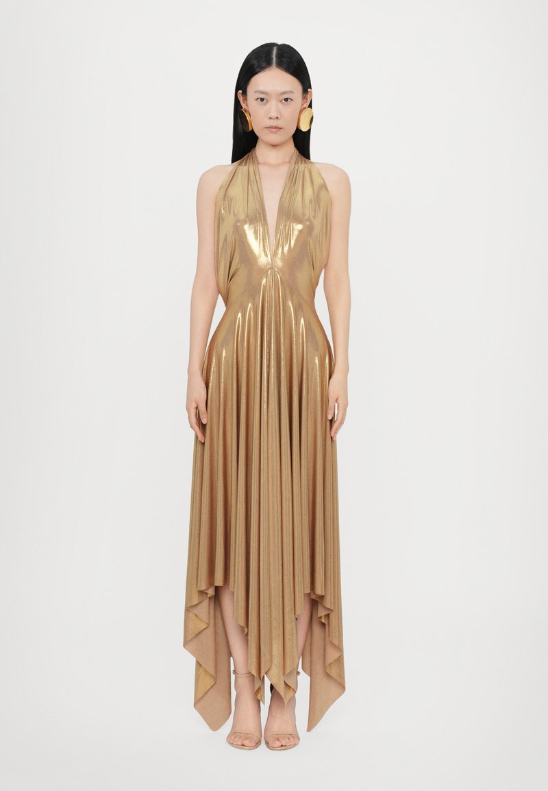 Norma Kamali - CONVERTIBLE MIDCALF - Abiti per occasioni speciali - gold coloured, Ingrandire