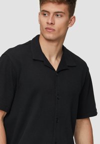 QS CHEMISE - Hemd - schwarz
