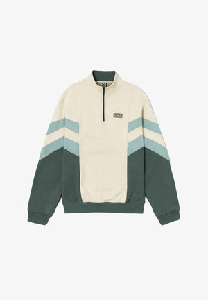 Kaotiko CLARK UNISEX - Collegepaita - bone/green