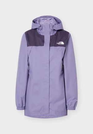 The North Face, ANTORA RAIN PARKA - Veste Hardshell - grounded plum/endless dusk