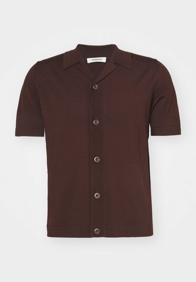 sandro SHIRT - Camicia - marron foncé