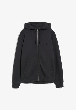 GAASTON COMFORT - Zip-up sweatshirt - graphite