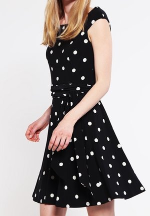 Vestito di maglina - black