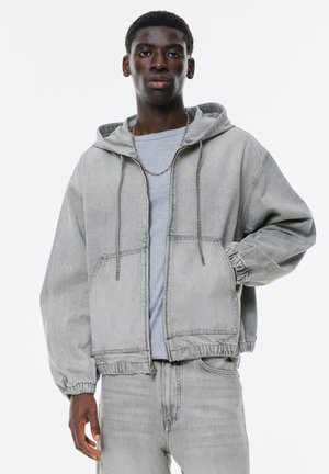 HOODED - Cowboyjakker - light grey