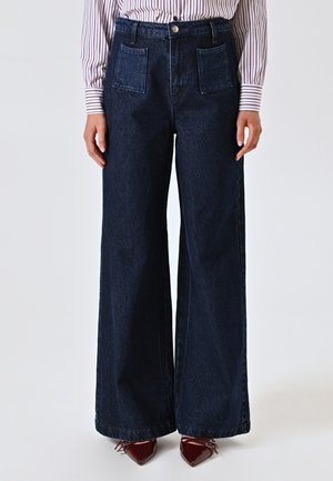 Flared Jeans - blue