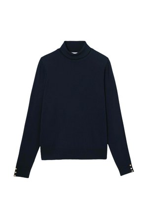 COL ROULÉ ÉCO-CONÇU - Pullover - marine