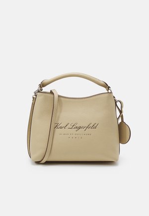 KARL LAGERFELD HOTEL BAG - Rankinė - sand