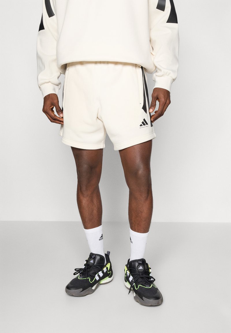 adidas Performance SHORT - Korte broeken - chalk white