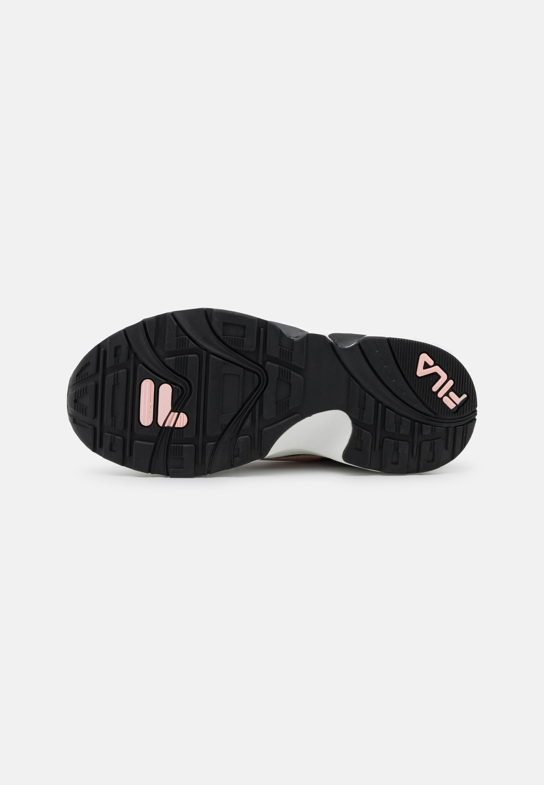 fila shoes black and rose gold