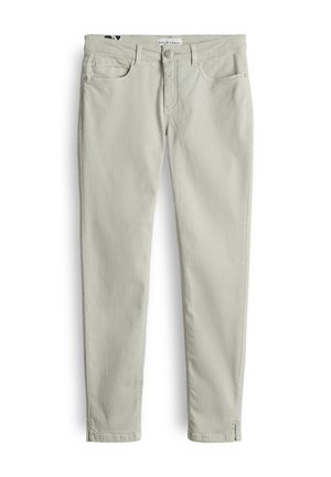 OPUS PANTS, POWERSTRETCH LOW RISE ANKLE SKINNY FIT - Slim fit jeans - green glow