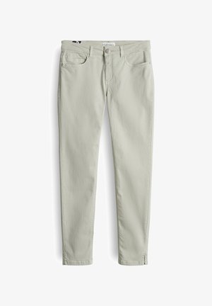 OPUS PANTS, POWERSTRETCH LOW RISE ANKLE SKINNY FIT - Slim fit jeans - green glow