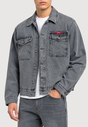Gisada, Jeansjacke - light grey