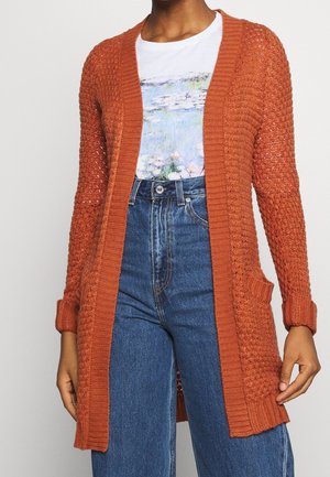 Vero Moda Chaqueta de punto - metallic red