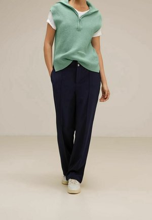 Jumper - mottled dark green