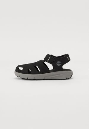 MOTION DUNE FISHERMAN UNISEX - Ankle strap ballet pumps - black
