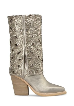 High Heel Stiefel - bronce