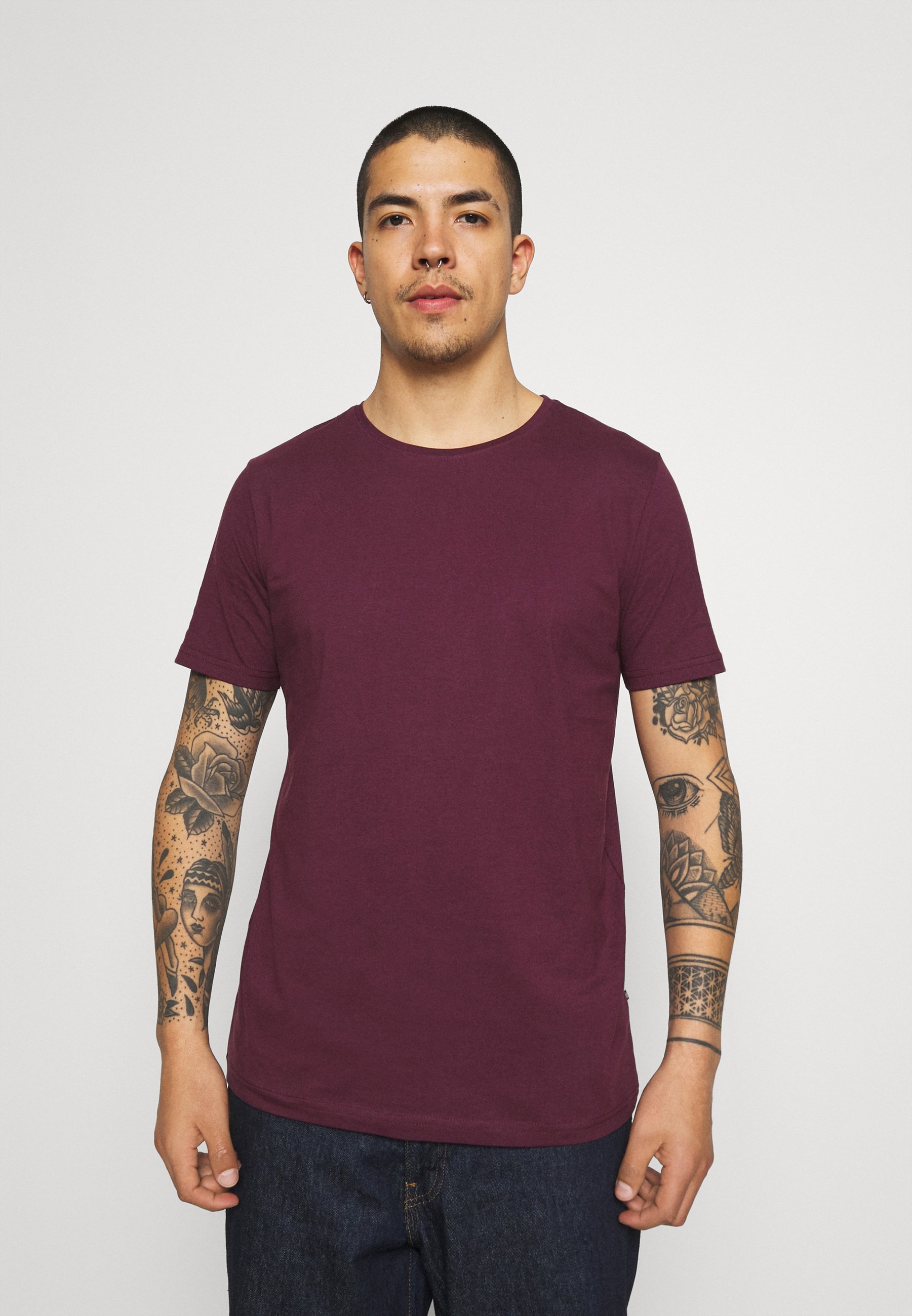 Men JERMANE 3 PACK - Basic T-shirt Men JERMANE 3 PACK - Basic T-shirt