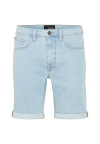 BHDENIM SLIM FIT - Denim shorts - denim bleaced blue
