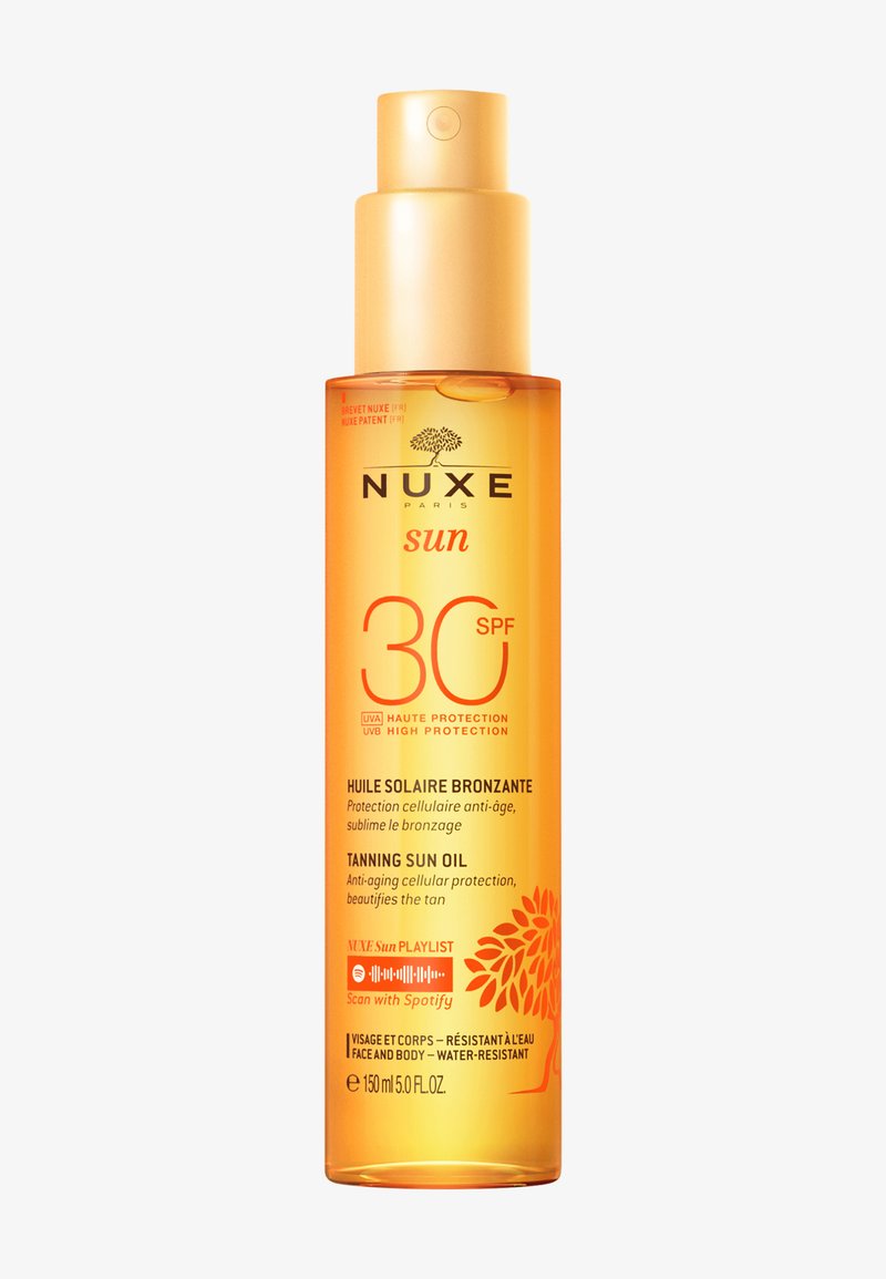 NUXE - NUXE SUN TANNING OIL FOR FACE AND BODY HIGH PROTECTION SPF 30 - Zonnebrandcrème - -, Vergroten