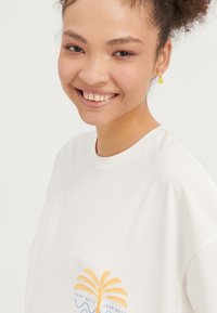 Even&Odd T-shirt con stampa - off-white