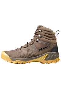 Mammut - SAPUEN HIGH GTX  - Pārgājienu apavi - wren amber green Miniatūras attēls 1