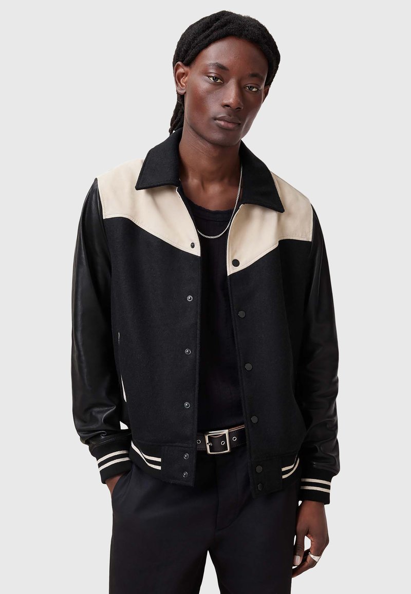 AllSaints ENDLETON  - Leren jas - multi
