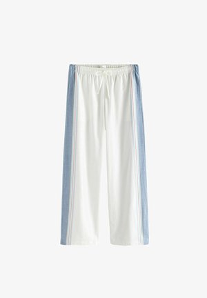 Next SIDE STRIPE - Treniņtērpa apakšdaļas - white