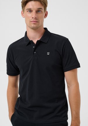 Kaffe, KENATHAN POLOSHIRT - Polo - black deep