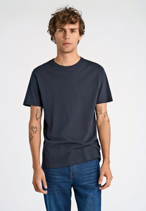 Lindbergh, BASIC TEE S/S 4 PACK - T-Shirt basic - grey dark blue black