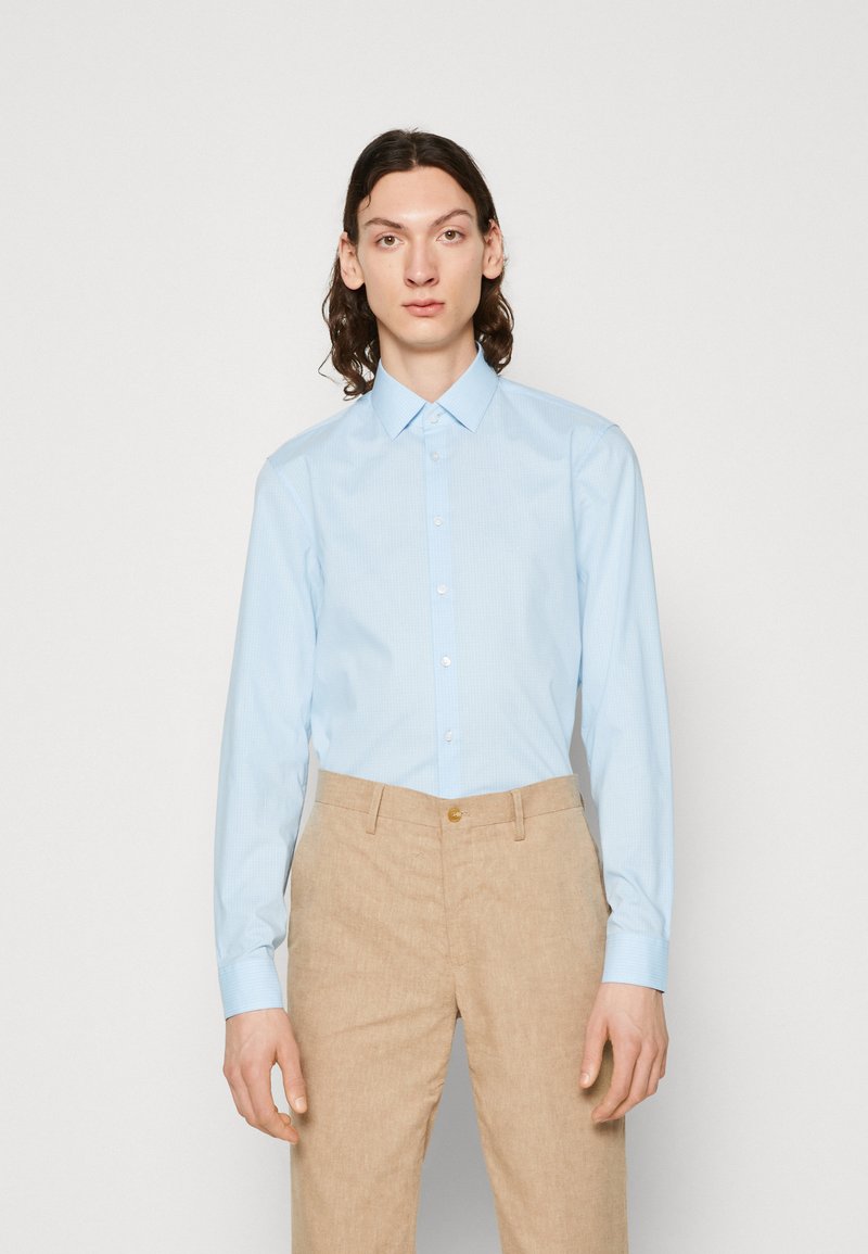 Calvin Klein Tailored CHECK SLIM SHIRT Formal shirt airy blue/light