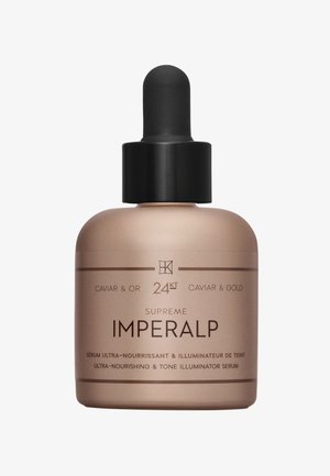 L'ALPAGE Suisse, IMPERALP SÉRUM ULTRA-NOURRISSANT & ILLUMINATEUR DE TEINT - ULTRA-PFLEGENDES SERUM FÜR EINEN STRAHLENDEN TEINT - Serum - doré