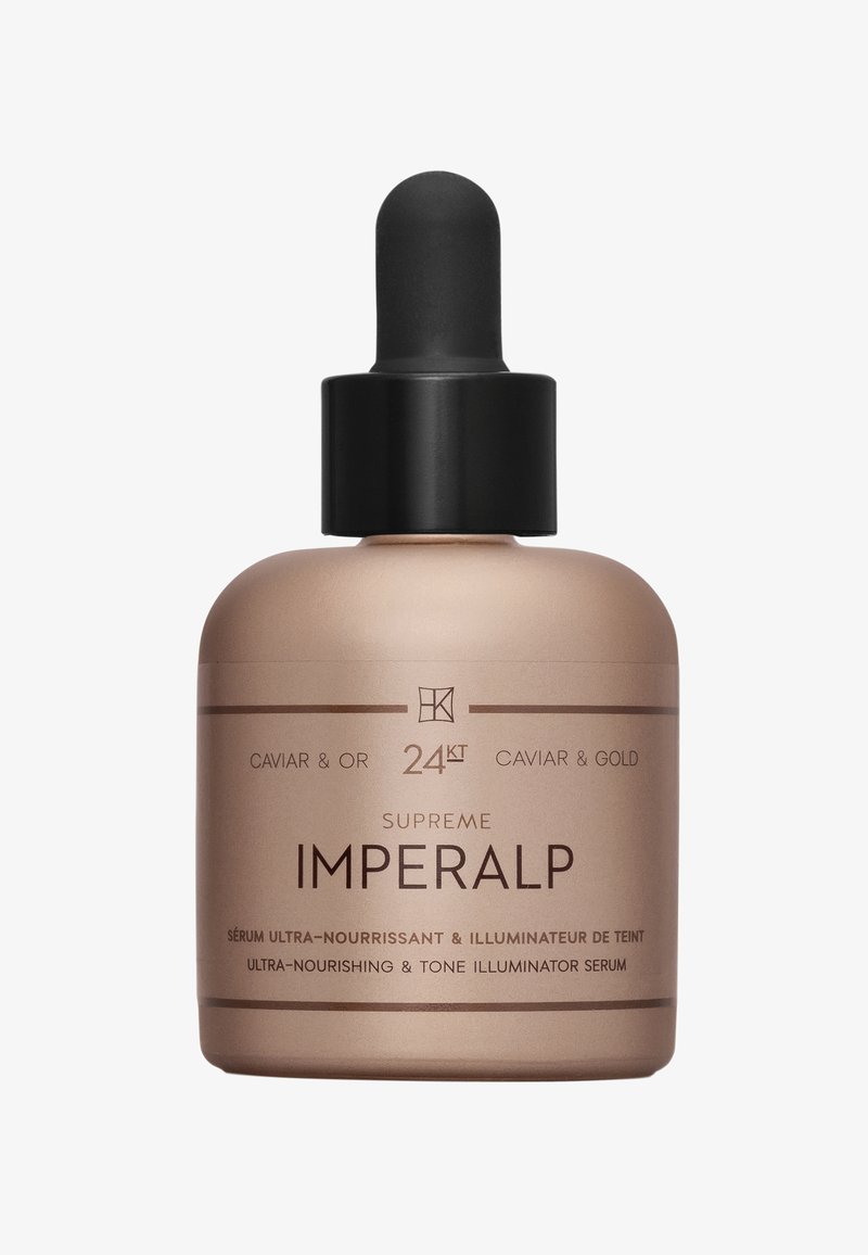 L'ALPAGE Suisse - IMPERALP SÉRUM ULTRA-NOURRISSANT & ILLUMINATEUR DE TEINT - ULTRA-PFLEGENDES SERUM FÜR EINEN STRAHLENDEN TEINT - Siero - doré, Ingrandire