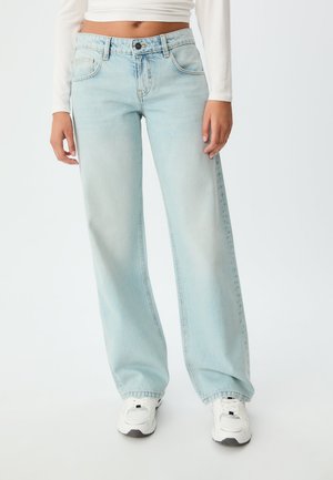 MID-RISE BAGGY  - Relaxed fit -farkut - light blue denim