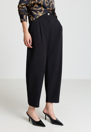 TINTA UNITA - Stoffhose - ultrablack