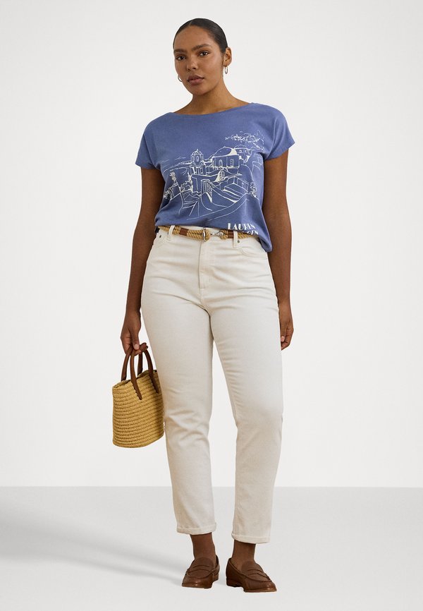 COTTON-BLEND JERSEY GRAPHIC T-SHIRT - Print T-shirt3