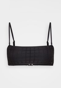 CAMILO BANDEAU - Bikini top - anthracite