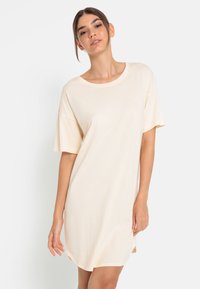 LASCANA LSCN BY LASCANA NIGHTGOWN - Spalna srajca - creme