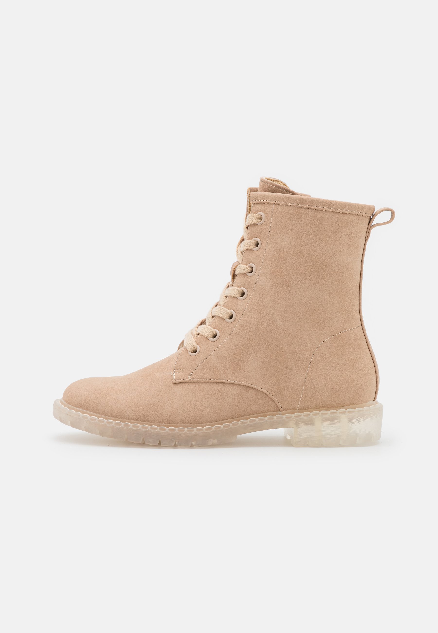 Anna Field Botines con cordones - beige - Zalando.es
