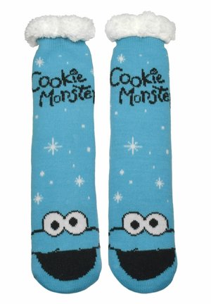 RÜMELMONSTER HÜTTEN HAUKUSCHEL - Socken - blau